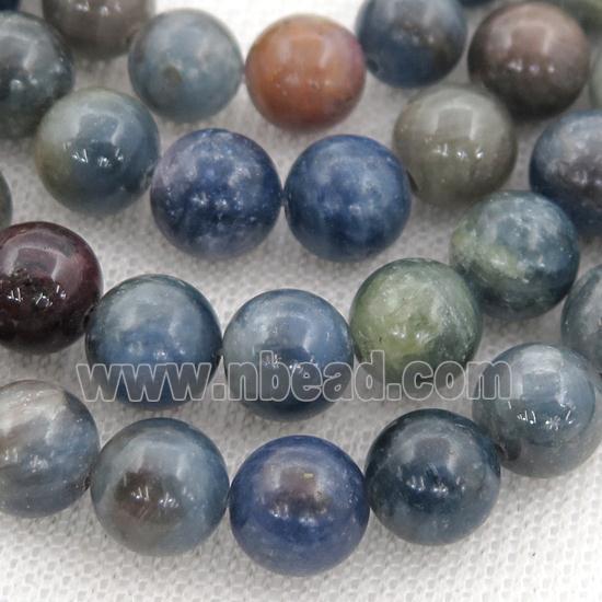 blue Sapphire Beads, round