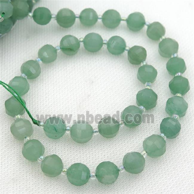 green Aventurine lantern Beads