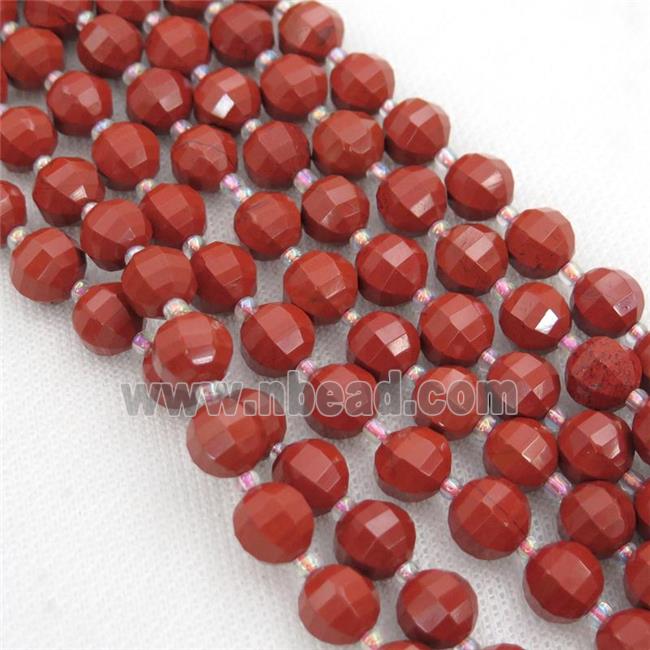 red Jasper lantern beads