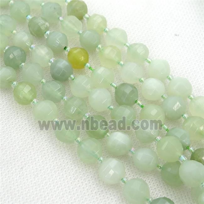 new Mountain Jade lantern beads