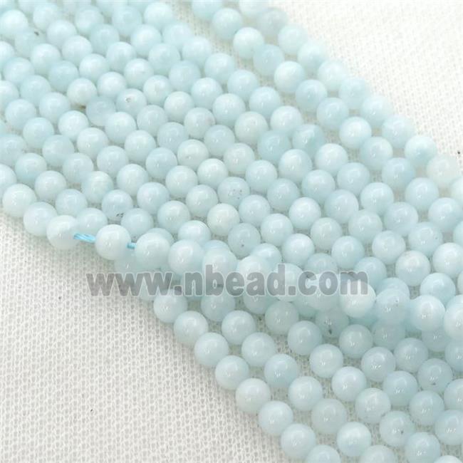 blue MoonStone Beads, round