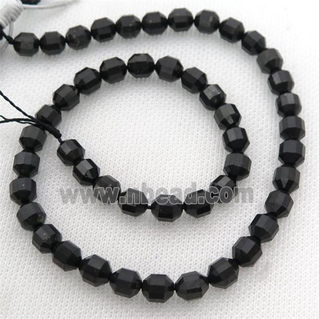 black Shungite bullet beads