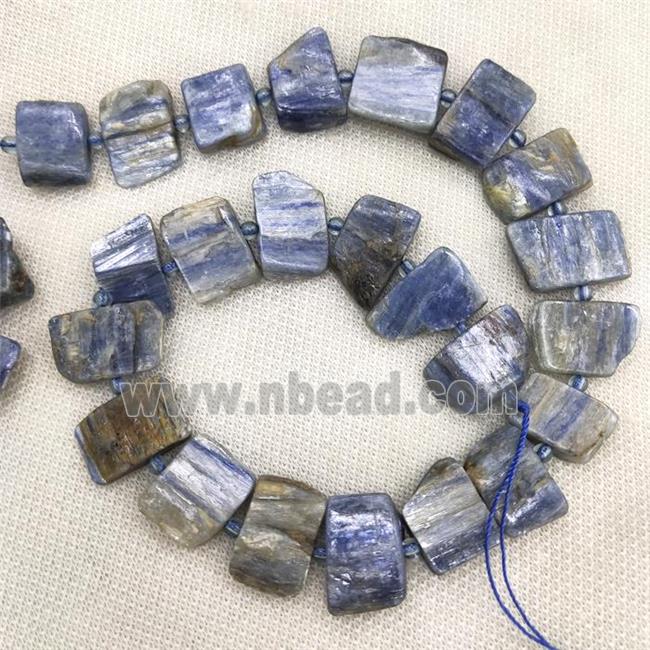 kyanite nugget beads, freeform