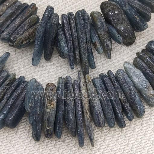 blue Kyanite stick Beads
