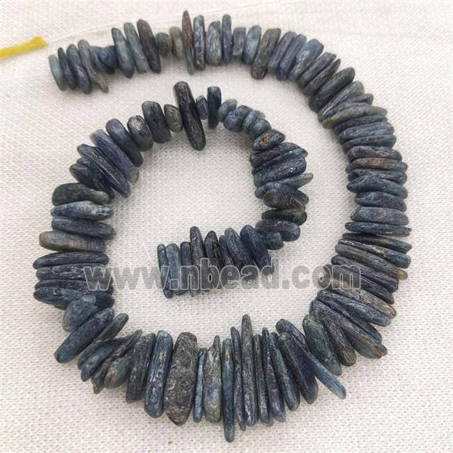 blue Kyanite stick Beads