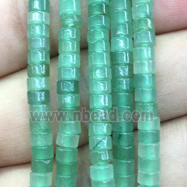 green Jade heishi beads