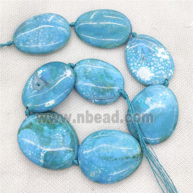 blue Veins Agate slice Beads, freeform