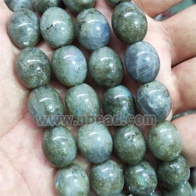 Labradorite Barrel Beads