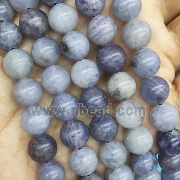 natural Iolite Beads round