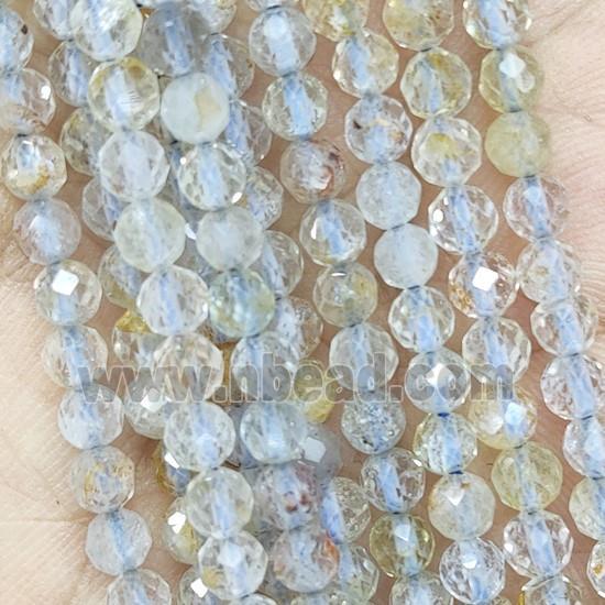 Natural Topaz Beads Faceted Round B-Grade
