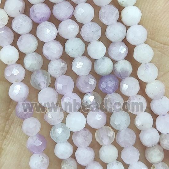 Kunzite Beads Faceted Round