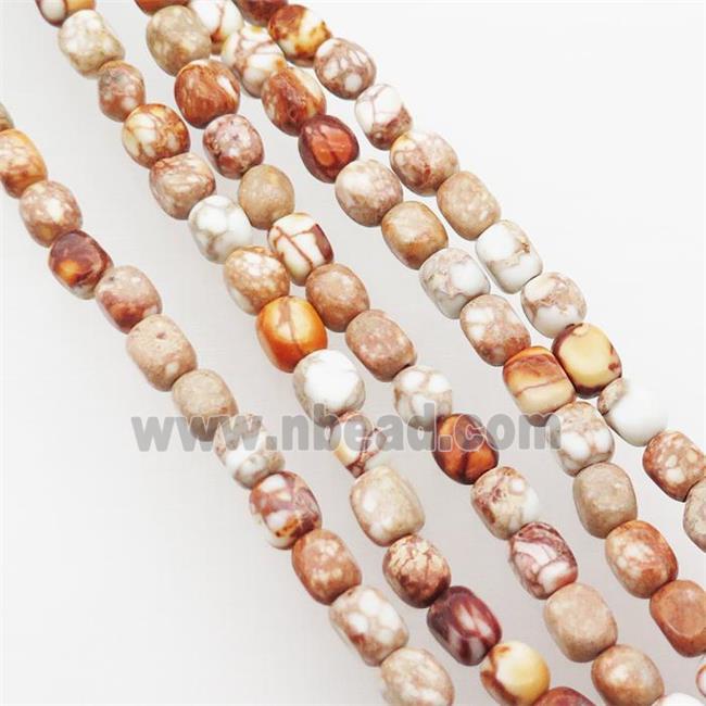 Natural Color Imperial Jasper Beads Freeform