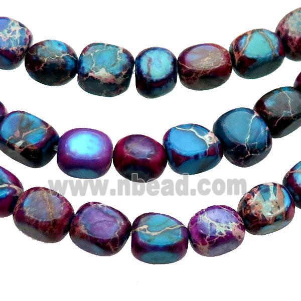 Multicolor Imperial Jasper Beads Freeform