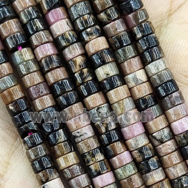 Rhodonite Heishi Beads