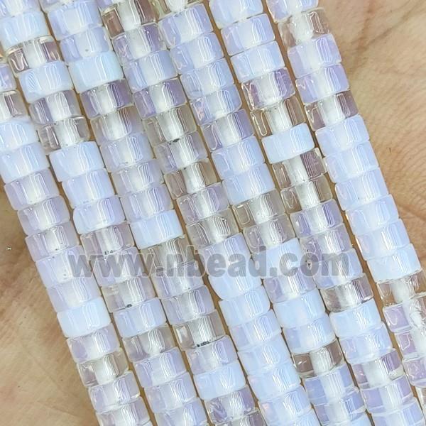 White Opalite Heishi Beads