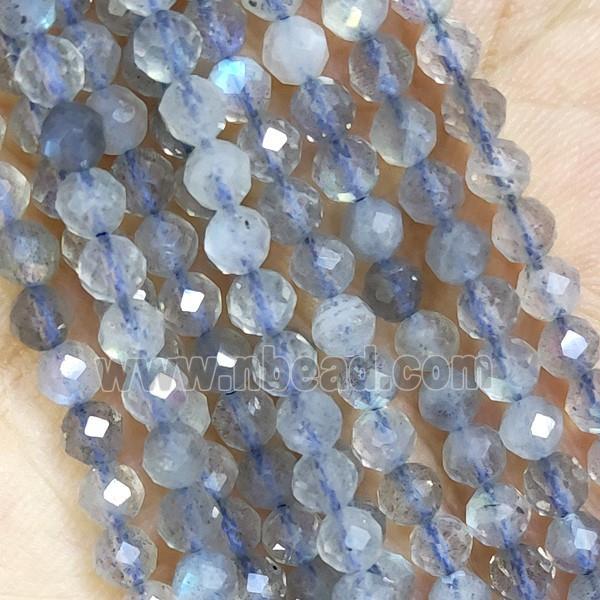 Natural Labradorite Beads Faceted Round AA-Grade