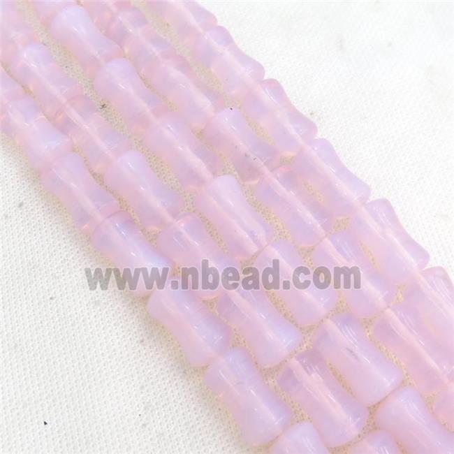 Pink Opalite Beads Bamboo