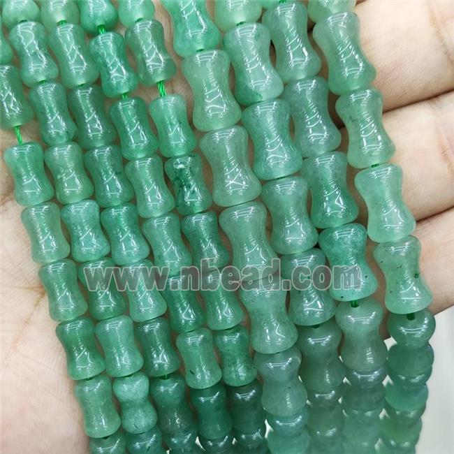 Green Aventurine Bamboo Beads