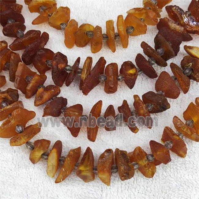 Natural Amber Beads Freeform