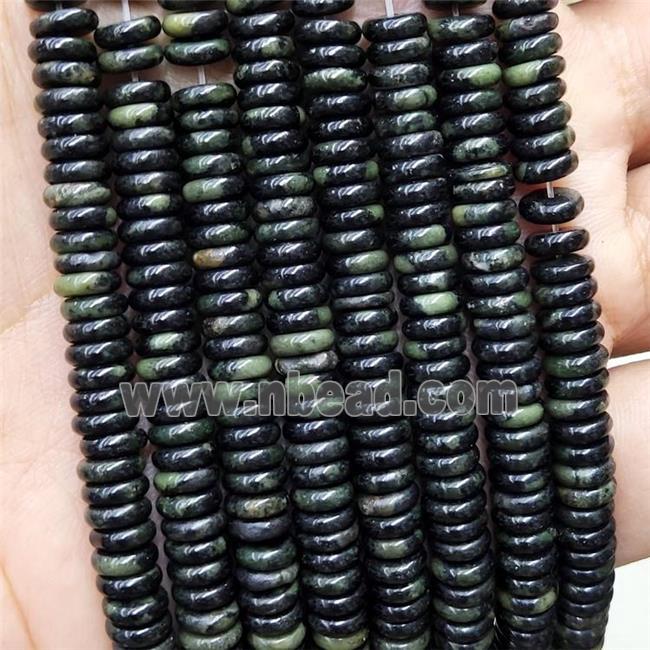 Kambaba Jasper Heishi Beads