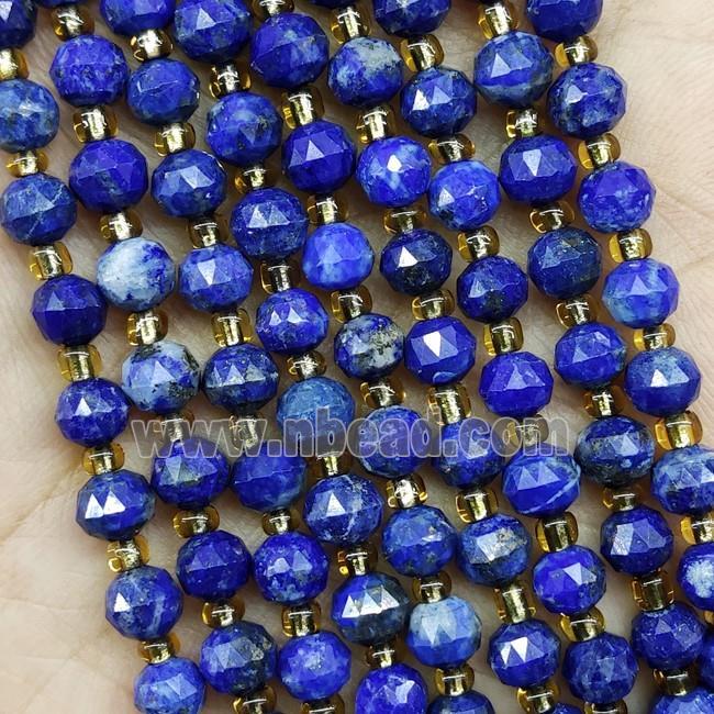 Natural Blue Lapis Lazuli Beads Cut Rondelle