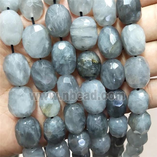 Natural Gray Cloudy Quartz Nugget Beads Freefrom