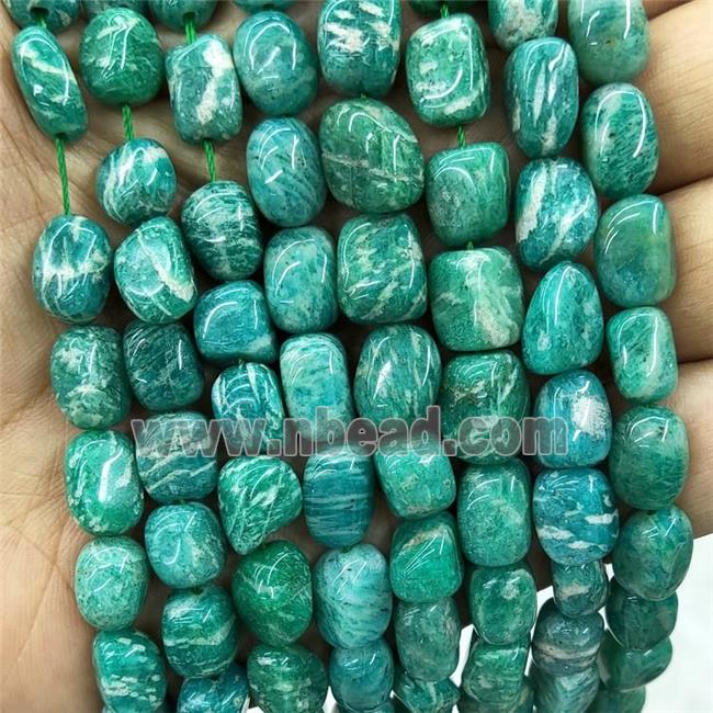 Natural Green Russian Amazonite Chip Beads Freeform