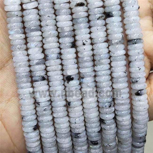 Natural Labradorite Heishi Beads