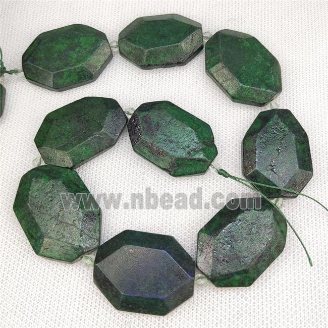 Green Malachite Beads Green Dye