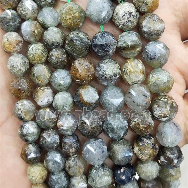 Natural Lodalite Beads Cut Round