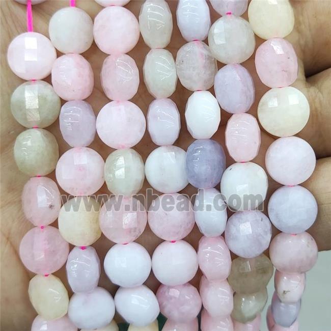 Jade Beads Multicolor Dye Faceted Circle