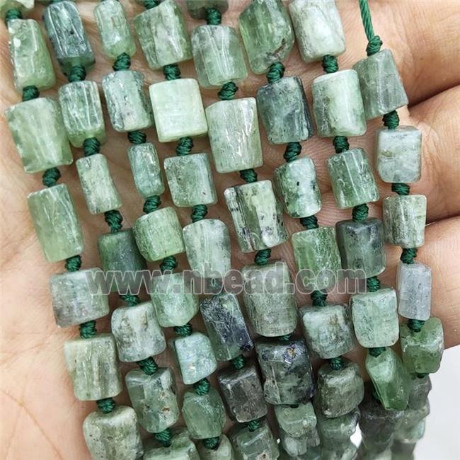 Natural Green Kyanite Beads Tube