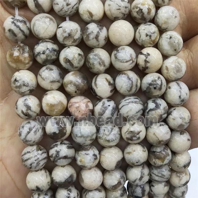 Natural Feldspar Beads Smooth Round