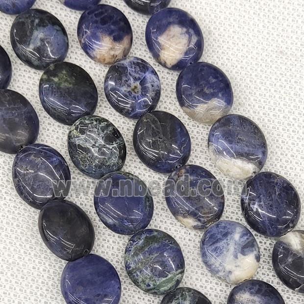 Blue Sodalite Oval Beads