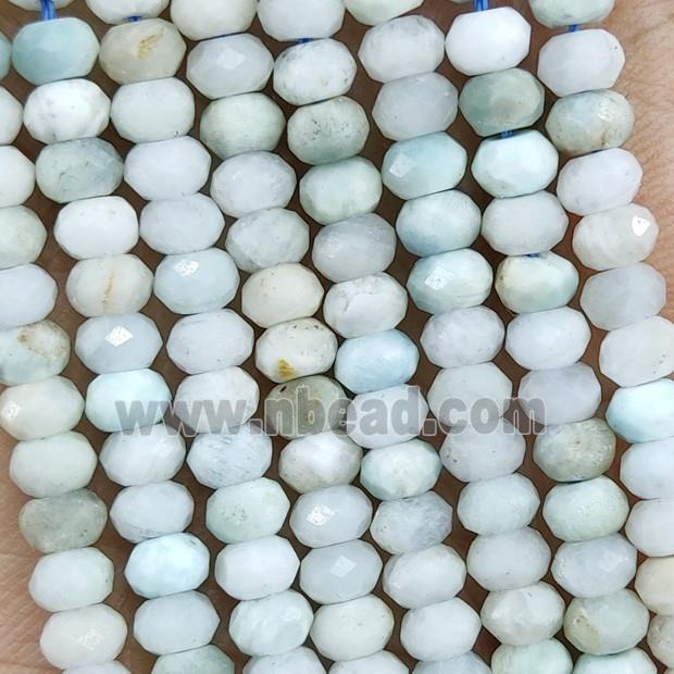 Natural Hemimorphite Beads Faceted Rondelle