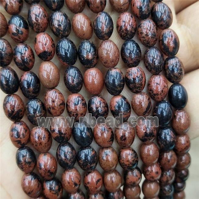 Natural Autumn Jasper Rice Beads Barrel