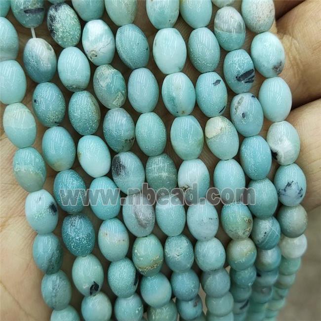 Blue Amazonite Beads Rice