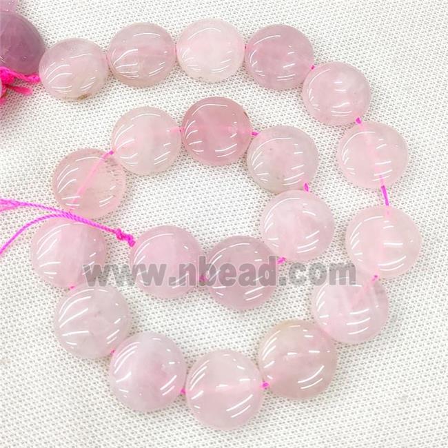 Natural Pink Rose Quartz Beads Circle