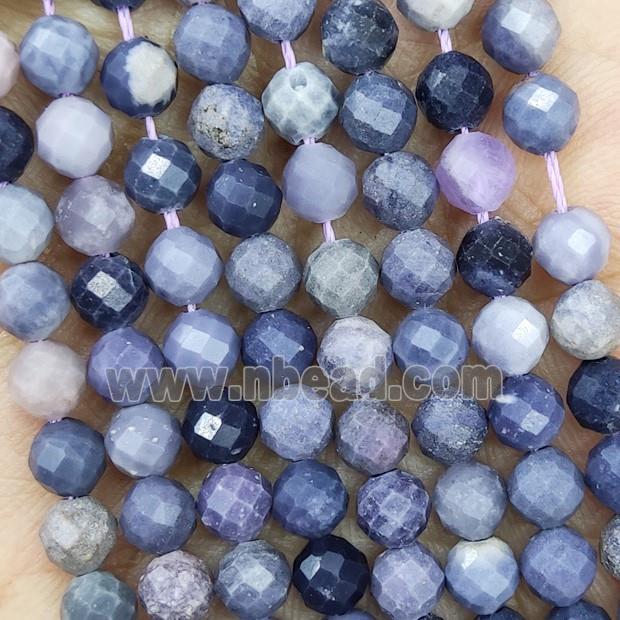 Natural Chinese Sugilite Beads Purple Faceted Round