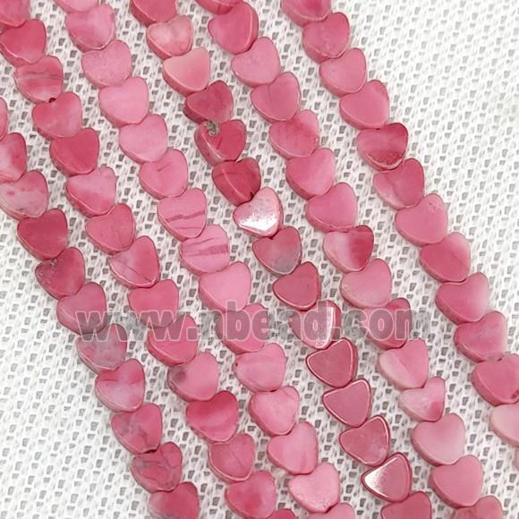 Howlite Turquoise Beads Pink Dye