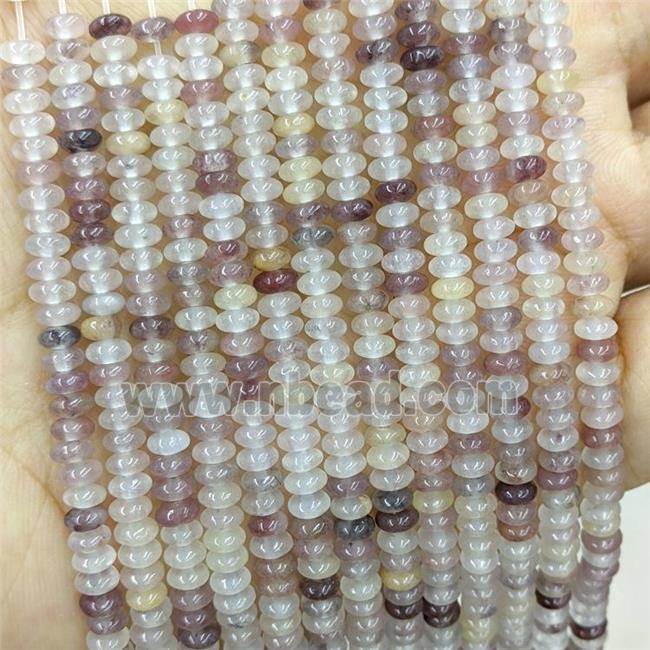 Natural Purple Aventurine Beads Smooth Rondelle