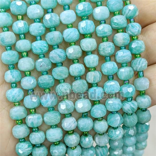 Natural Green Aventurine Beads Faceted Rondelle