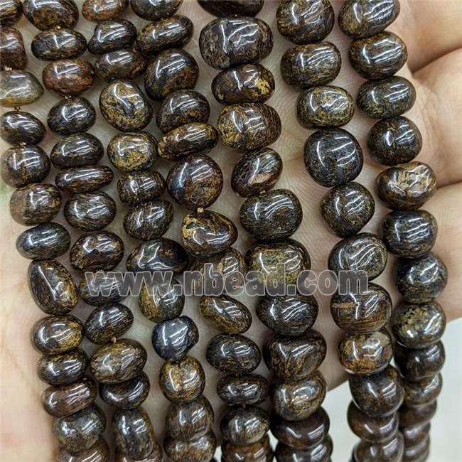 Natural Bronzite Beads Chips Freeform