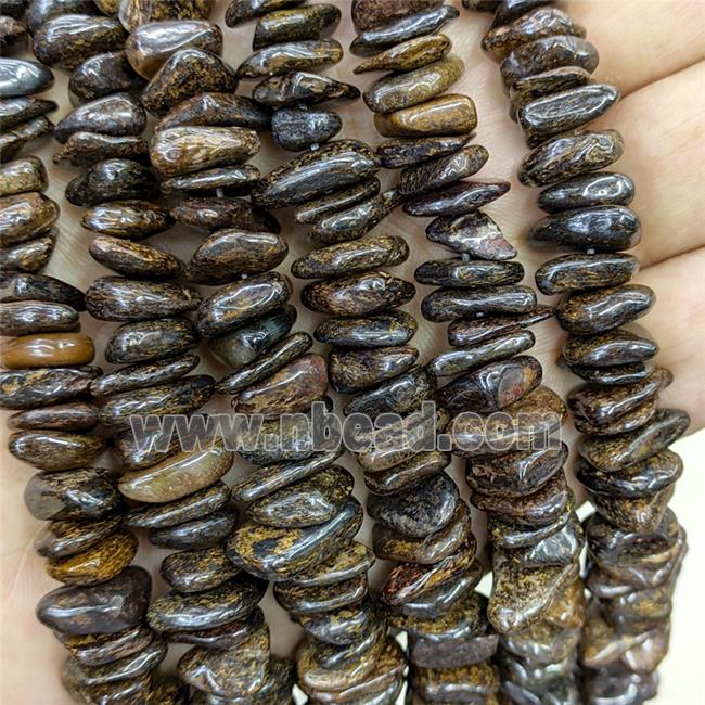 Natural Bronzite Chips Beads Freeform