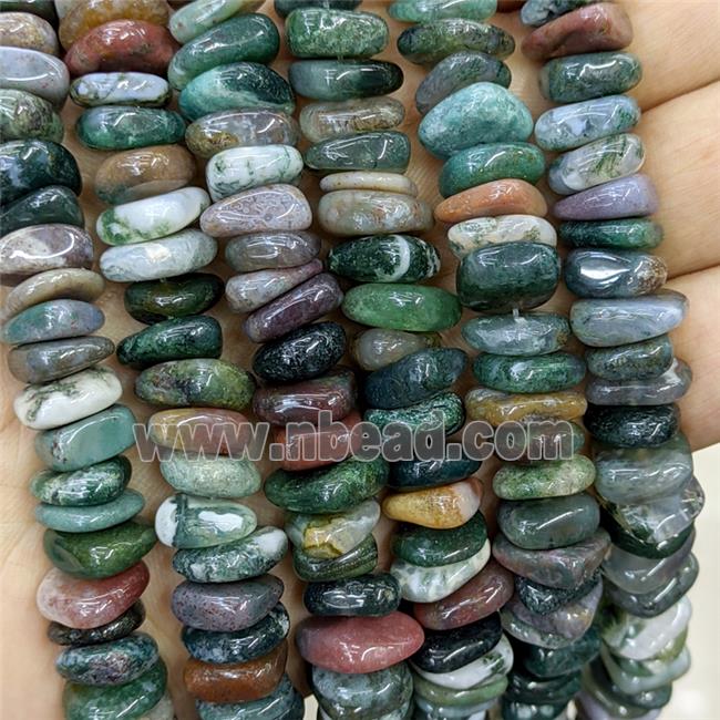Natural Indian Agate Chips Beads Freeform