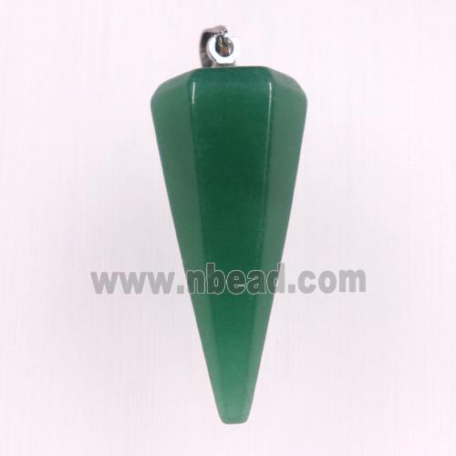 Green Aventurine pendulum pendants