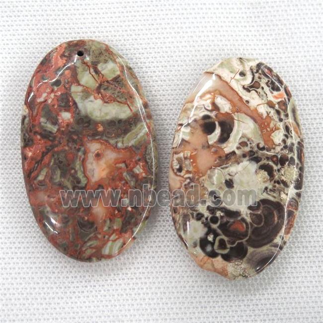 Ocean Jasper pendants, oval