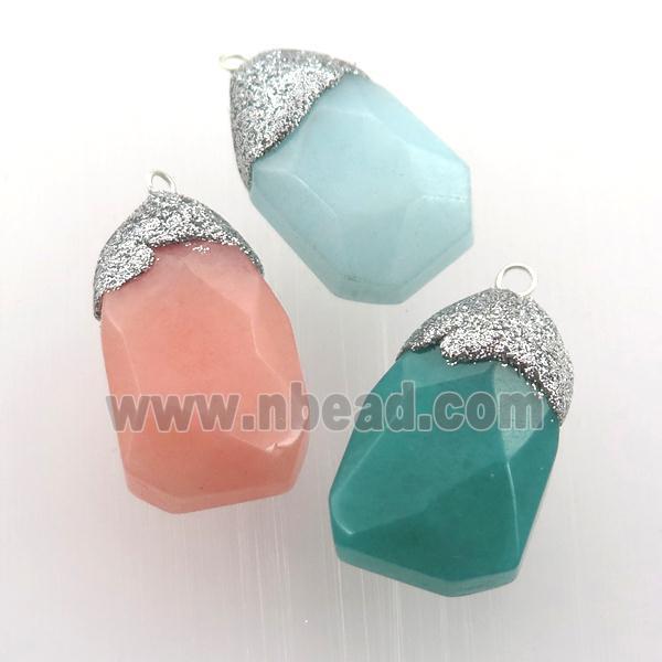 jade pendant, mix color