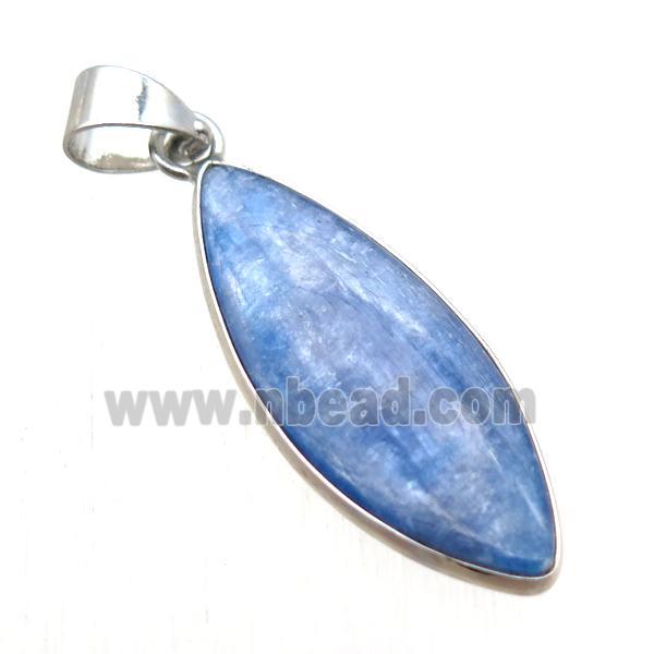 blue Kyanite pendant, horse eye
