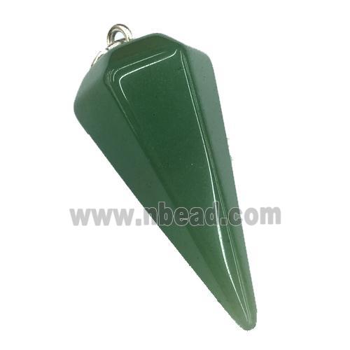 green Aventurine pendulum pendant